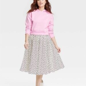 A New Day Tulle Heart Skirt Size X-large